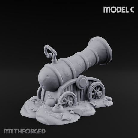 Wrecked Shipwreck Debris C Miniature for Dungeons and Dragons, Pathfinder or other TTRPGs