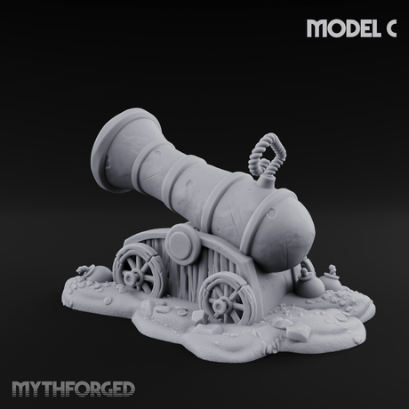 Wrecked Shipwreck Debris C Miniature for Dungeons and Dragons, Pathfinder or other TTRPGs