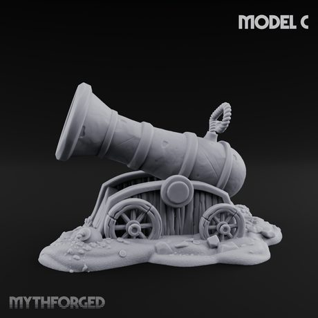 Wrecked Shipwreck Debris C Miniature for Dungeons and Dragons, Pathfinder or other TTRPGs