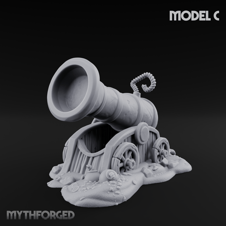 Wrecked Shipwreck Debris C Miniature for Dungeons and Dragons, Pathfinder or other TTRPGs
