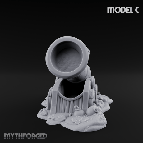 Wrecked Shipwreck Debris C Miniature for Dungeons and Dragons, Pathfinder or other TTRPGs