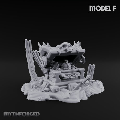 Wrecked Shipwreck Debris Miniature for Dungeons and Dragons, Pathfinder or other TTRPGs