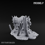 Wrecked Shipwreck Debris F Miniature for Dungeons and Dragons, Pathfinder or other TTRPGs