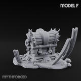 Wrecked Shipwreck Debris F Miniature for Dungeons and Dragons, Pathfinder or other TTRPGs