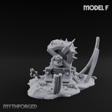 Wrecked Shipwreck Debris F Miniature for Dungeons and Dragons, Pathfinder or other TTRPGs