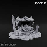Wrecked Shipwreck Debris F Miniature for Dungeons and Dragons, Pathfinder or other TTRPGs