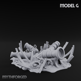 Wrecked Shipwreck Debris Miniature for Dungeons and Dragons, Pathfinder or other TTRPGs