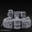 Barrel-Stacked Stone Brewery Washhouse Miniature for Dungeons and Dragons, Pathfinder or other TTRPGs