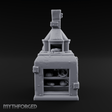 Bread-Filled Baker's Oven Miniature for Dungeons and Dragons, Pathfinder or other TTRPGs