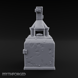 Bread-Filled Baker's Oven Miniature for Dungeons and Dragons, Pathfinder or other TTRPGs
