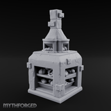 Bread-Filled Baker's Oven Miniature for Dungeons and Dragons, Pathfinder or other TTRPGs