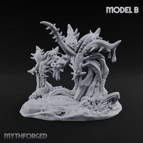 Spongy Swamp Flora B Miniature for Dungeons and Dragons, Pathfinder or other TTRPGs