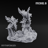 Spongy Swamp Flora B Miniature for Dungeons and Dragons, Pathfinder or other TTRPGs