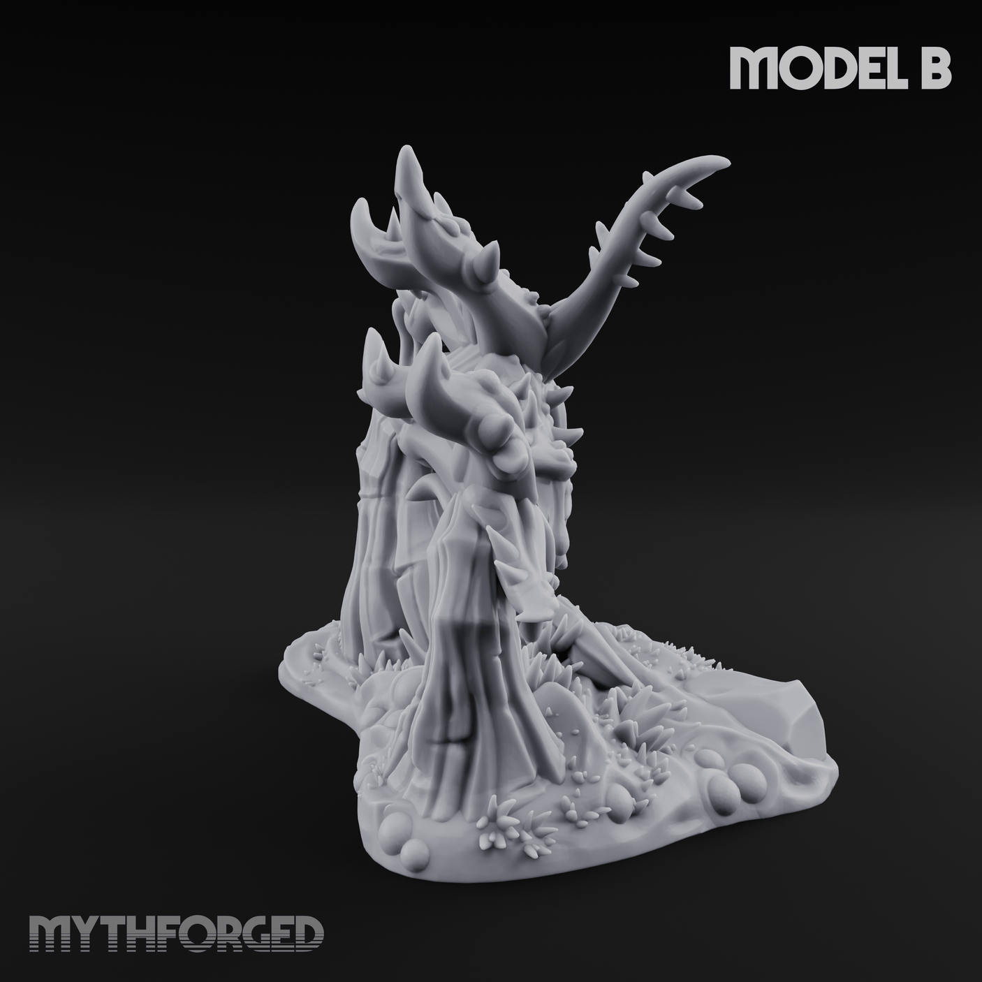 Spongy Swamp Flora B Miniature for Dungeons and Dragons, Pathfinder or other TTRPGs