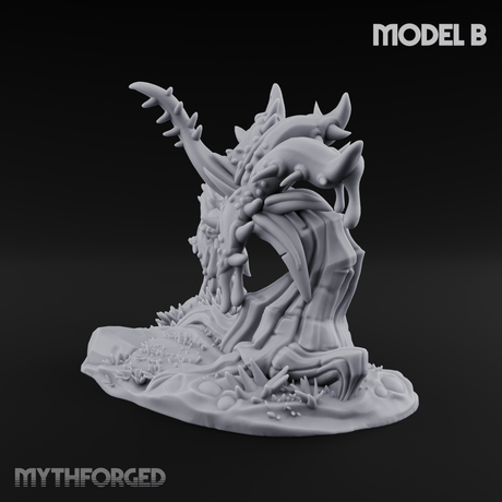 Spongy Swamp Flora B Miniature for Dungeons and Dragons, Pathfinder or other TTRPGs