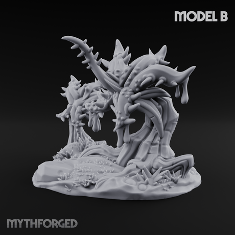 Spongy Swamp Flora B Miniature for Dungeons and Dragons, Pathfinder or other TTRPGs