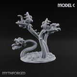 Spongy Swamp Flora C Miniature for Dungeons and Dragons, Pathfinder or other TTRPGs