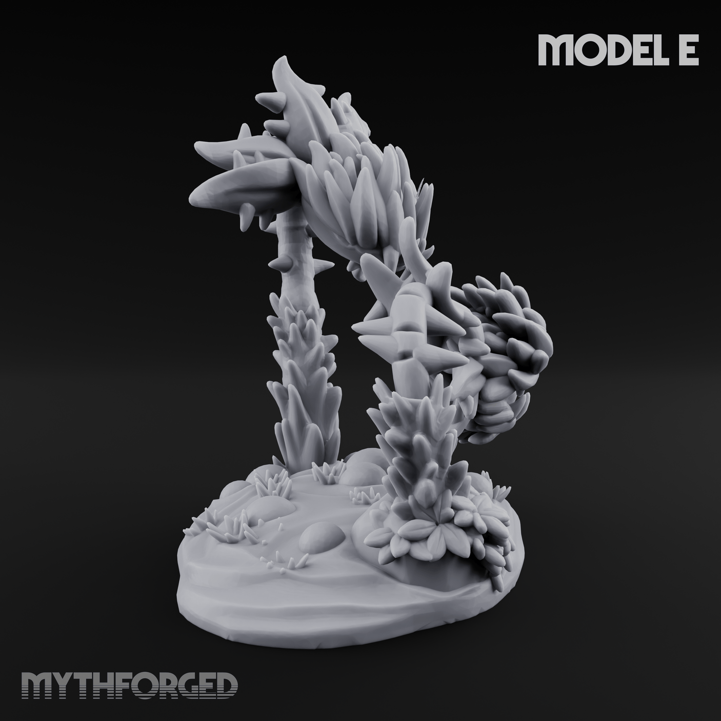 Spongy Swamp Flora E Miniature for Dungeons and Dragons, Pathfinder or other TTRPGs