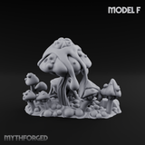 Spongy Swamp Flora F Miniature for Dungeons and Dragons, Pathfinder or other TTRPGs