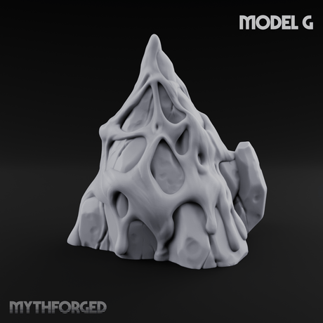 Spongy Swamp Flora G Miniature for Dungeons and Dragons, Pathfinder or other TTRPGs