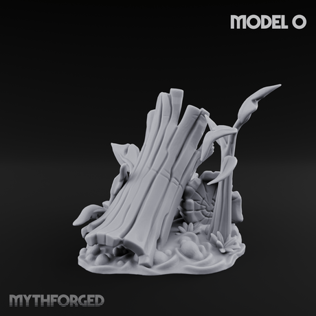 Spongy Swamp Flora O Miniature for Dungeons and Dragons, Pathfinder or other TTRPGs