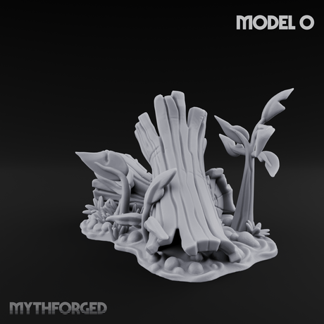 Spongy Swamp Flora O Miniature for Dungeons and Dragons, Pathfinder or other TTRPGs