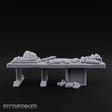 Bountiful Baker's Prep Table Miniature for Dungeons and Dragons, Pathfinder or other TTRPGs
