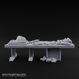 Bountiful Baker's Prep Table Miniature for Dungeons and Dragons, Pathfinder or other TTRPGs
