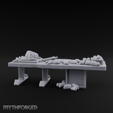 Bountiful Baker's Prep Table Miniature for Dungeons and Dragons, Pathfinder or other TTRPGs