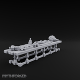 Harvest Feast Banquet Table Miniature for Dungeons and Dragons, Pathfinder or other TTRPGs