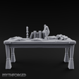 Scholar's Display Table Miniature for Dungeons and Dragons, Pathfinder or other TTRPGs
