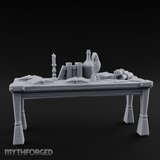 Scholar's Display Table Miniature for Dungeons and Dragons, Pathfinder or other TTRPGs