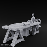 Tailored-Display Tailor's Work Table Miniature for Dungeons and Dragons, Pathfinder or other TTRPGs