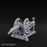 Rigged Siege Telescope Miniature for Dungeons and Dragons, Pathfinder or other TTRPGs
