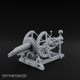 Rigged Siege Telescope Miniature for Dungeons and Dragons, Pathfinder or other TTRPGs