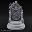 Vine-Draped Arcane Portal Shrine Miniature for Dungeons and Dragons, Pathfinder or other TTRPGs