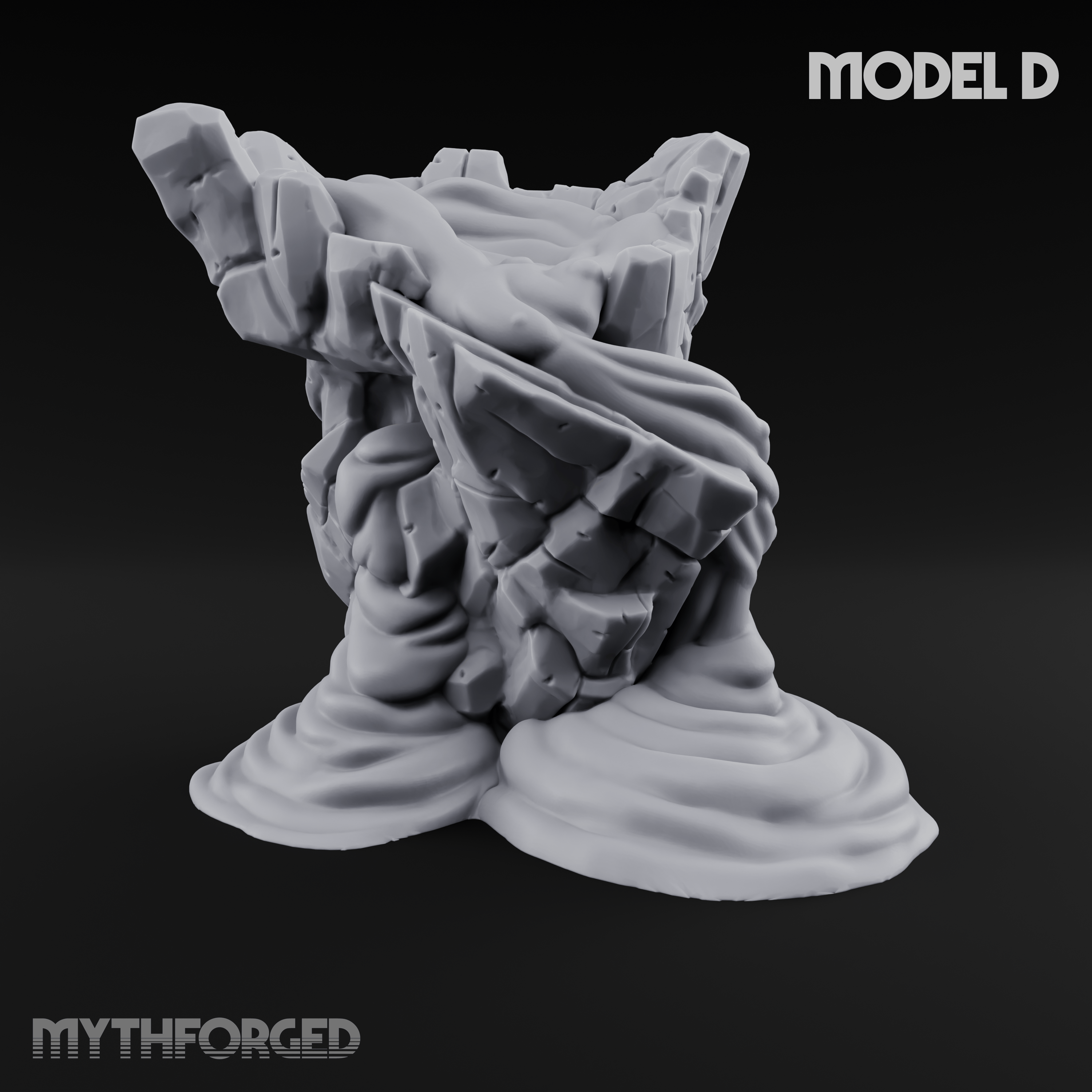 Rugged Lava Terrain D