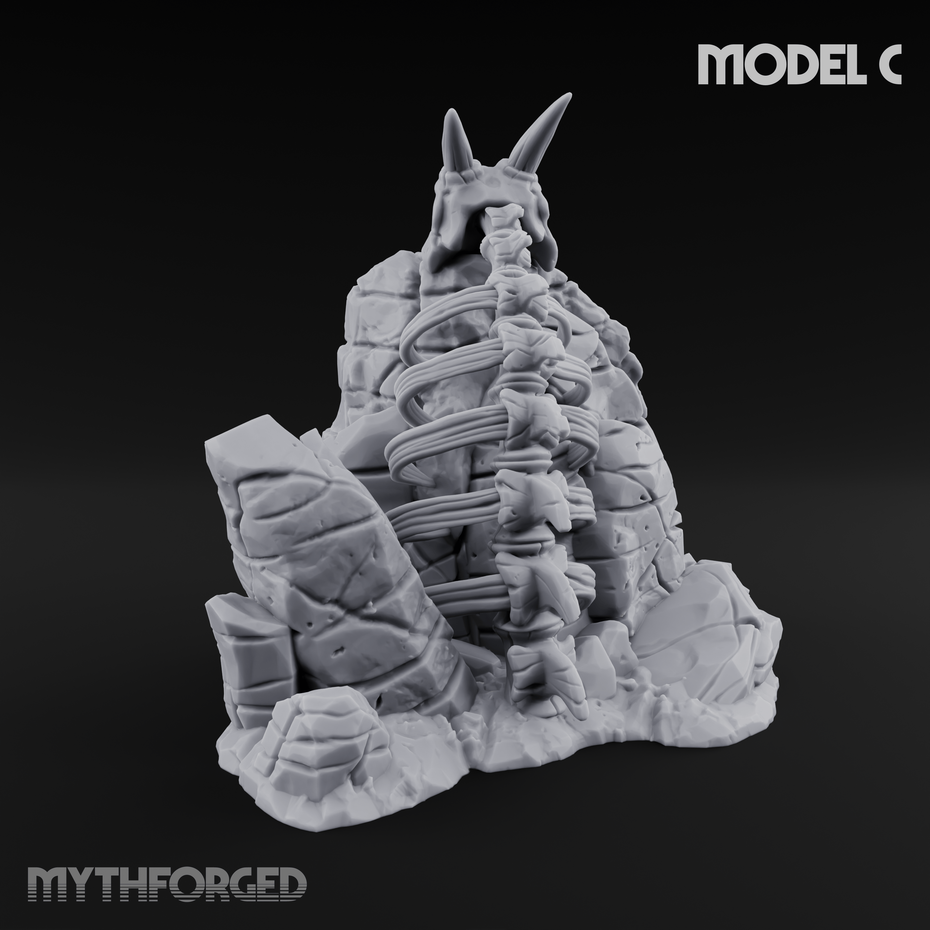 Wasteland Skeleton Terrain C