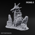 Wasteland Skeleton Terrain E Miniature for Dungeons and Dragons, Pathfinder or other TTRPGs
