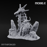 Wasteland Skeleton Terrain E Miniature for Dungeons and Dragons, Pathfinder or other TTRPGs