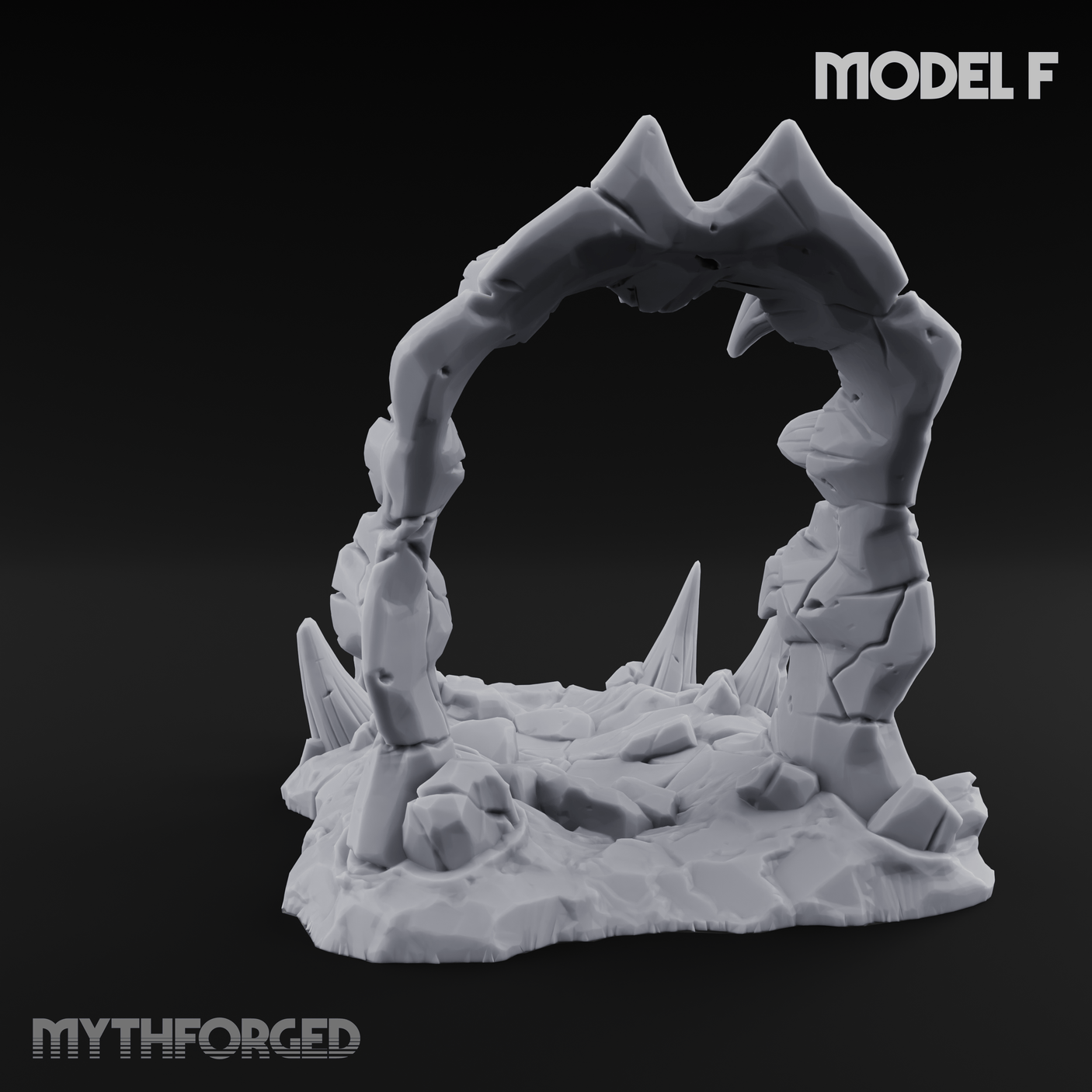 Wasteland Skeleton Terrain F Miniature for Dungeons and Dragons, Pathfinder or other TTRPGs