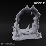 Wasteland Skeleton Terrain F Miniature for Dungeons and Dragons, Pathfinder or other TTRPGs