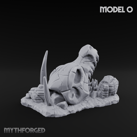 Wasteland Skeleton Terrain O Miniature for Dungeons and Dragons, Pathfinder or other TTRPGs