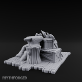 Soot-Stained Blacksmith Anvil Miniature for Dungeons and Dragons, Pathfinder or other TTRPGs