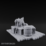 Soot-Stained Blacksmith Anvil Miniature for Dungeons and Dragons, Pathfinder or other TTRPGs