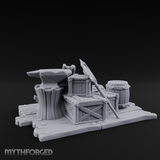 Soot-Stained Blacksmith Anvil Miniature for Dungeons and Dragons, Pathfinder or other TTRPGs