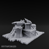 Soot-Stained Blacksmith Anvil Miniature for Dungeons and Dragons, Pathfinder or other TTRPGs