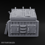 Wooden Weapon Shop Display Miniature for Dungeons and Dragons, Pathfinder or other TTRPGs