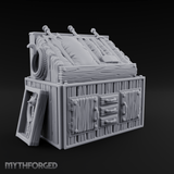 Wooden Weapon Shop Display Miniature for Dungeons and Dragons, Pathfinder or other TTRPGs