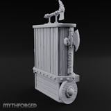 Tool-Laden Weapon Shop Counter Miniature for Dungeons and Dragons, Pathfinder or other TTRPGs